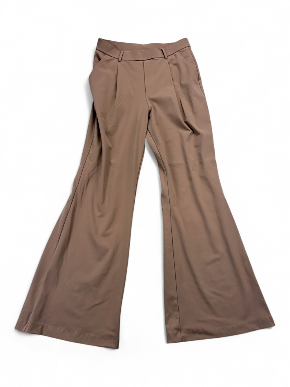 Halara Flare Trousers Size M - Stretch Pleated Bootcut Pants